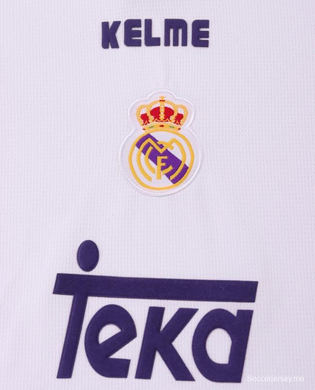 قميص ريال مدريد الرسمي للأطفال طراز ريترو لموسم 97/98