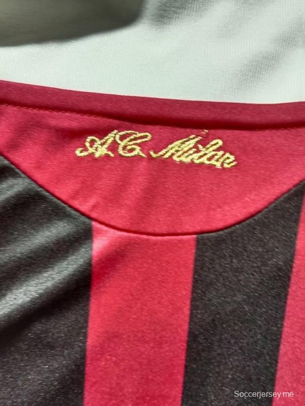 قميص ميلان الرئيسي طويل الأكمام لموسم 2009/2010