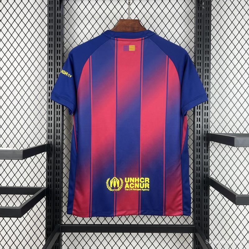 قميص برشلونة للرجال طراز 2025/26 بالتعاون مع أوليفيا رودريغو، إصدار محدود