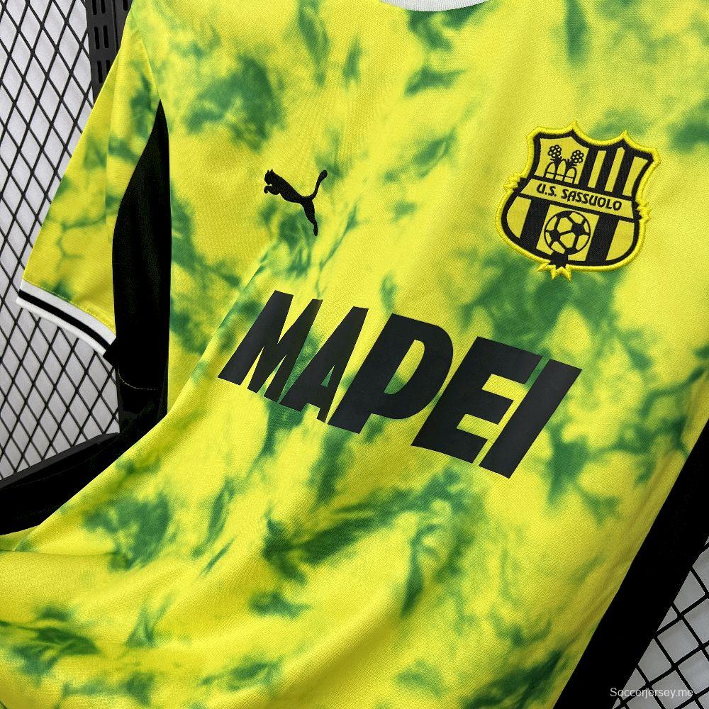 2025/26 قميص ساسولو كالتشيو الثالث للرجال