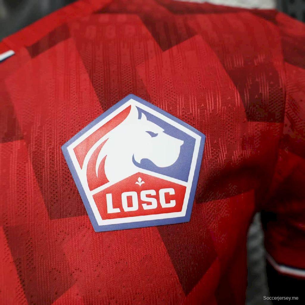 2025/26 نسخة اللاعب 2025/26 قميص فريق ليل OSC للرجال