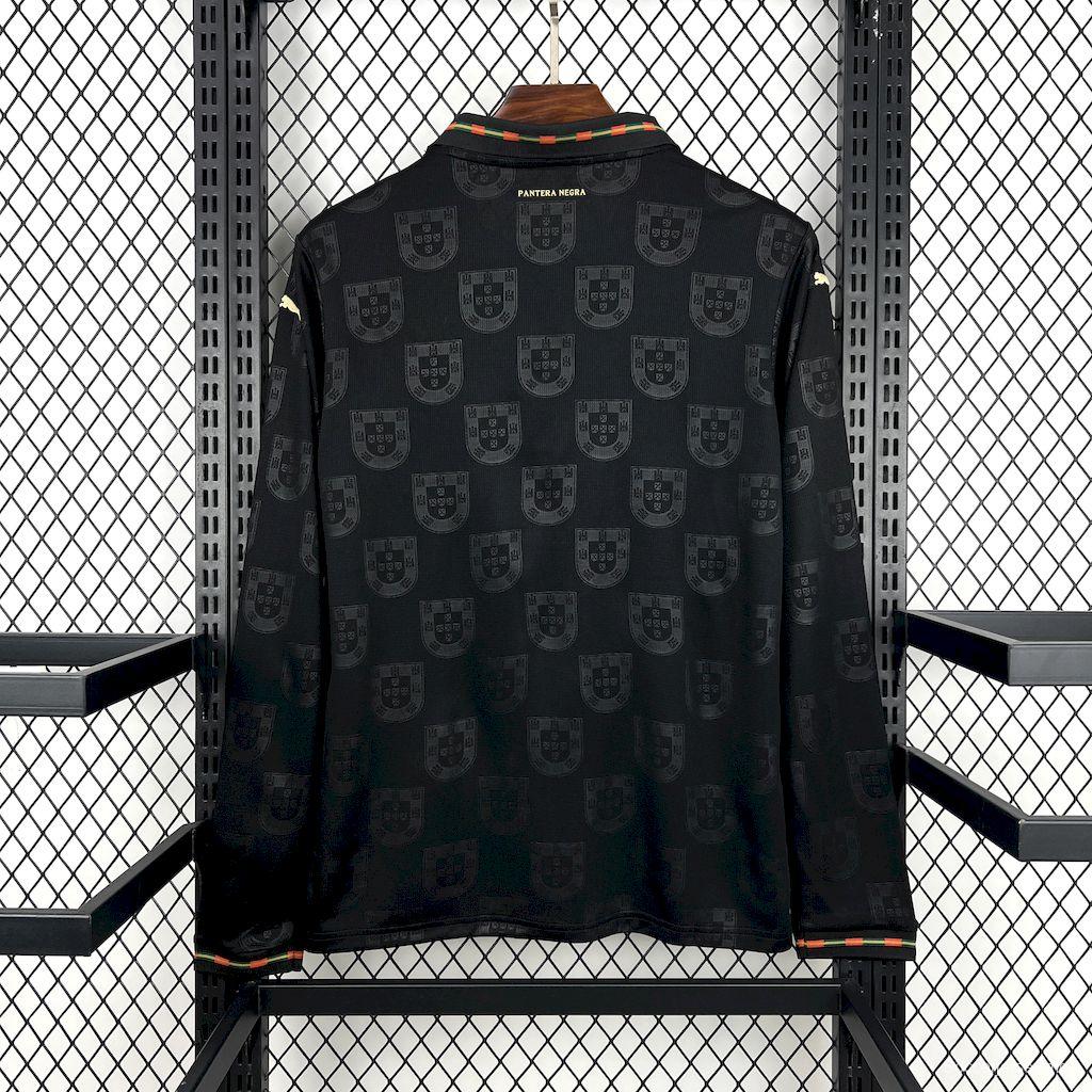 2026 قميص برتغالي رجالي بأكمام طويلة للرجال أوزيبيو خاص