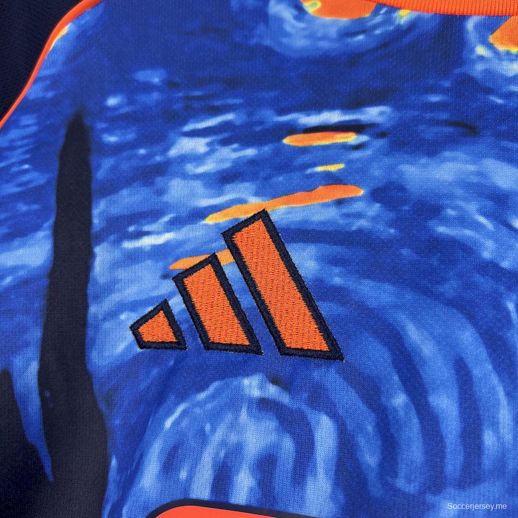 2025/26 قميص اياكس اكس فان جوخ للرجال إصدار الليلة المرصعة بالنجوم