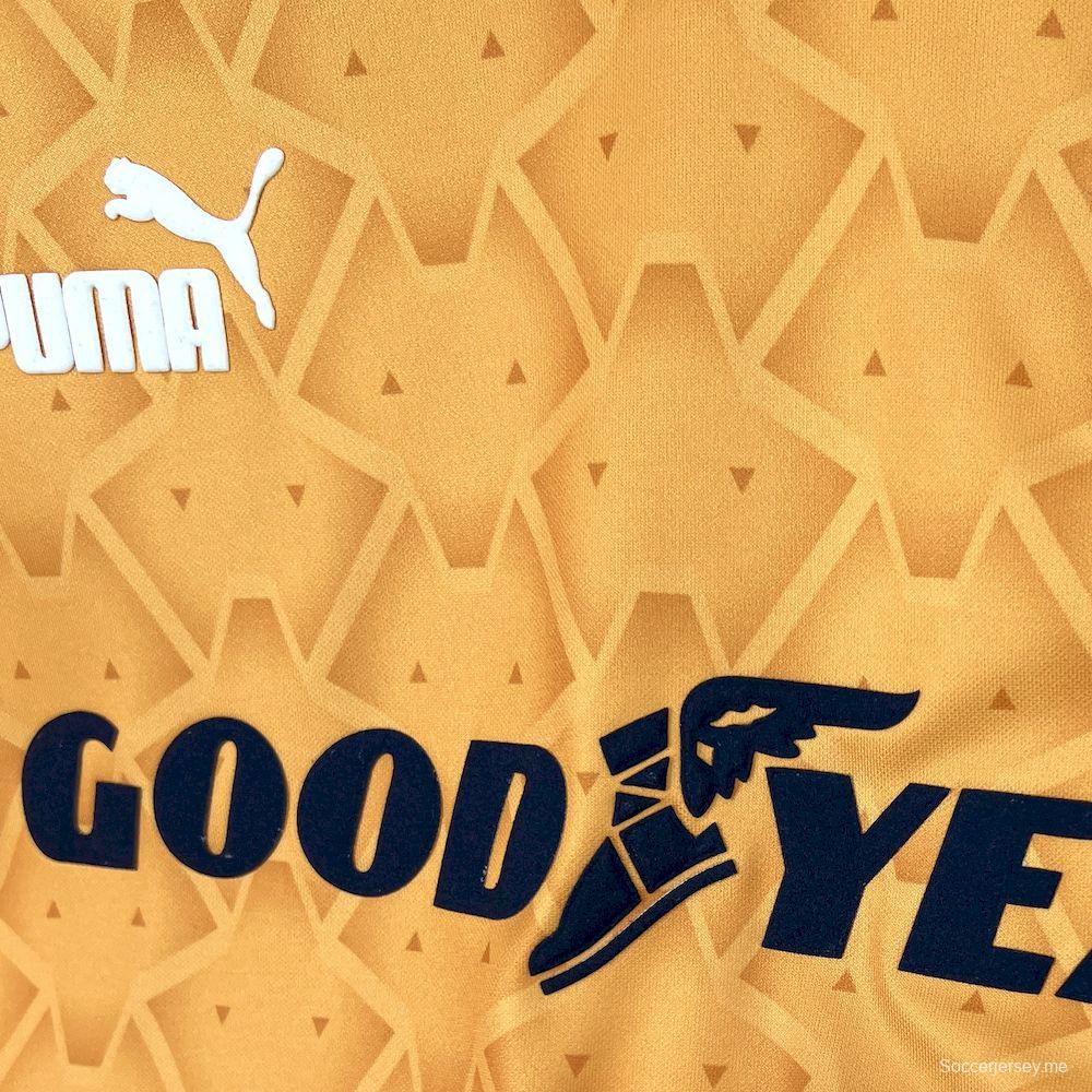 1996/98 1996/98 قميص فريق الذئاب ريترو هوم جيرسي