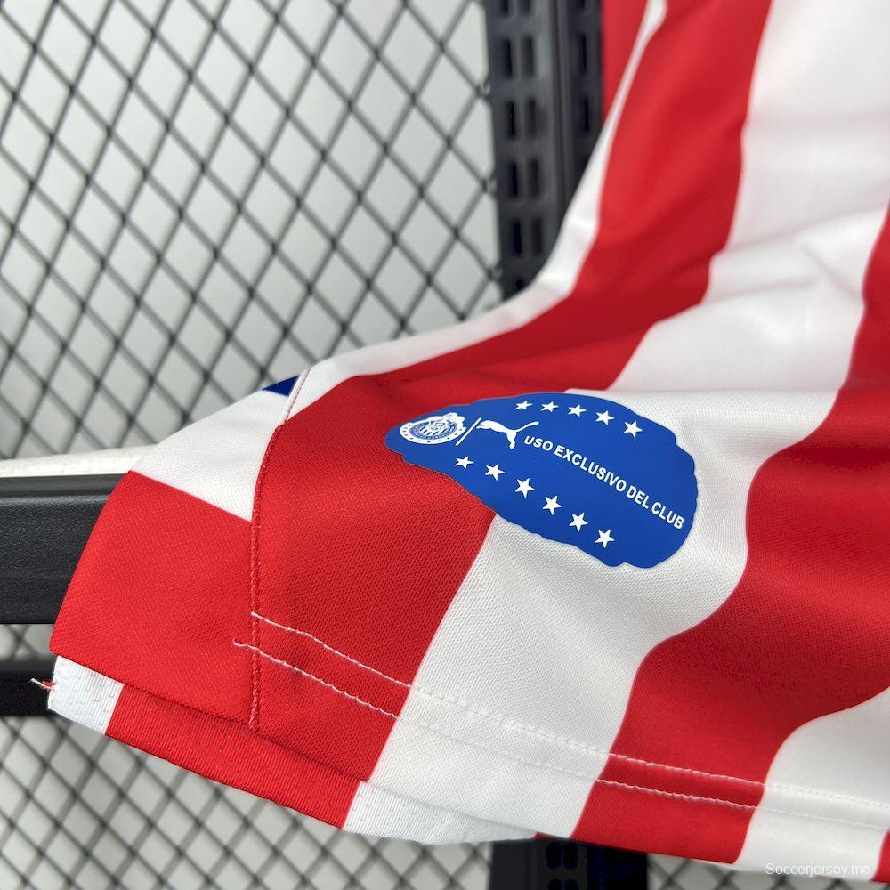 2016/17 قميص طويل الأكمام من تشيفاس غوادالاخارا بمناسبة الذكرى السنوية الـ 110