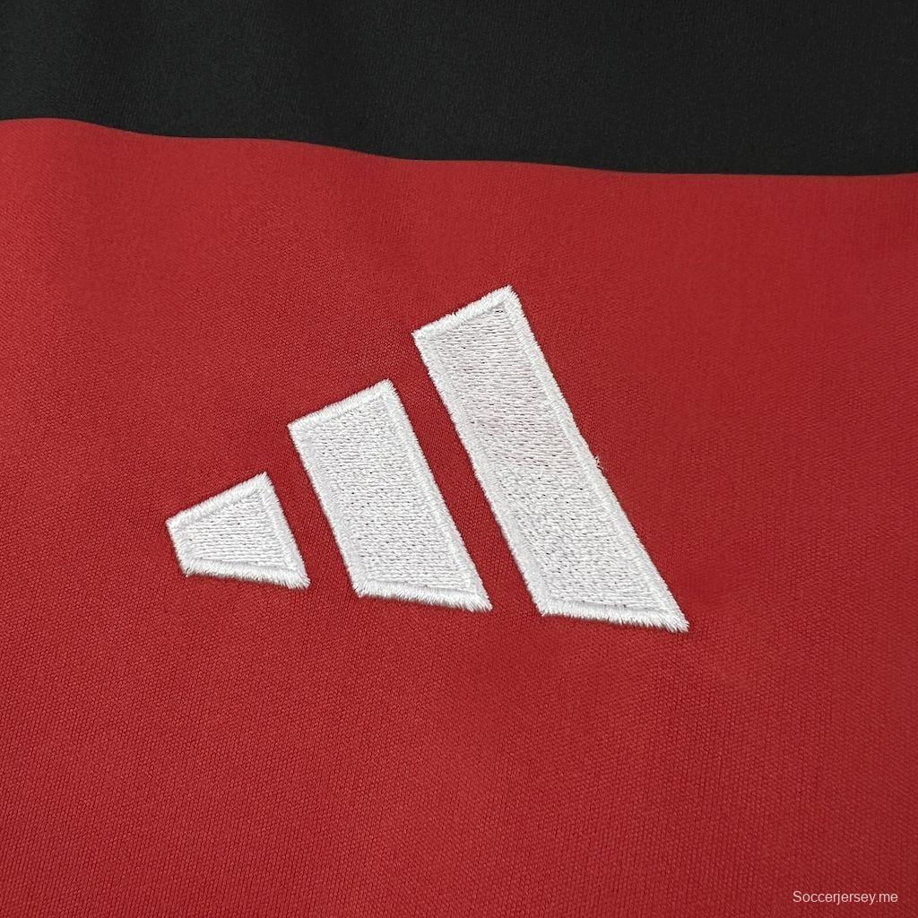 قميص فلامنغو الرجالي ذو الأكمام الطويلة للمباريات على أرض الفريق للموسم 2026/27