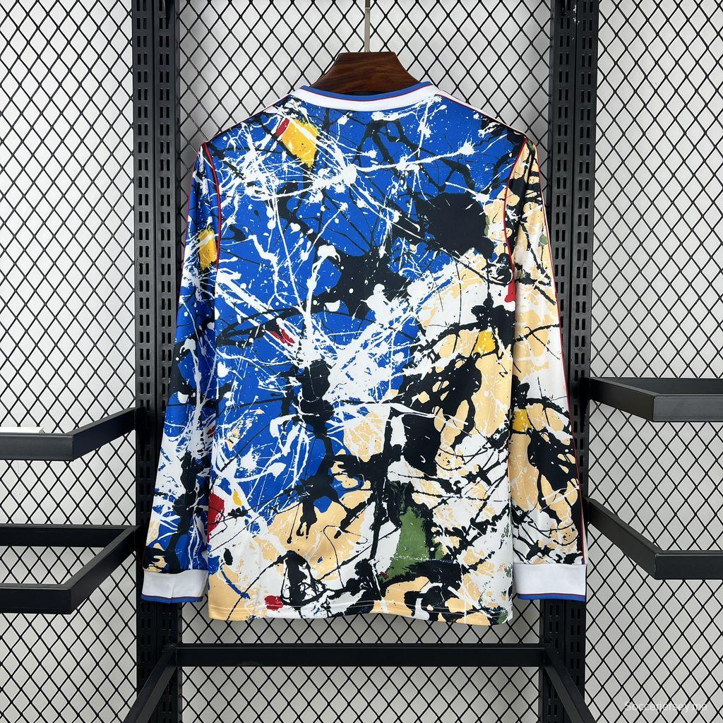 قميص مانشستر يونايتد × ستون روزز بأكمام طويلة للرجال لموسم 2025/26