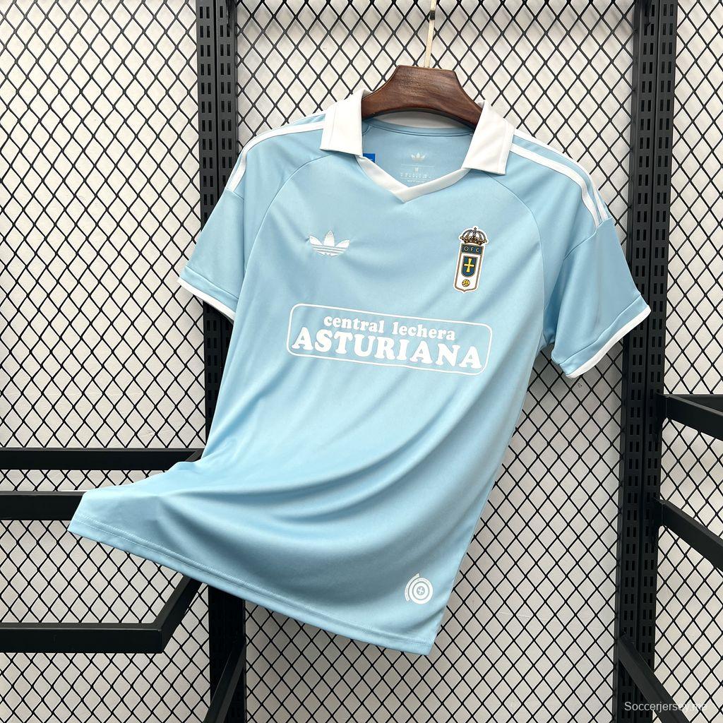قميص ريال أوفييدو الكلاسيكي لموسم 2025/26