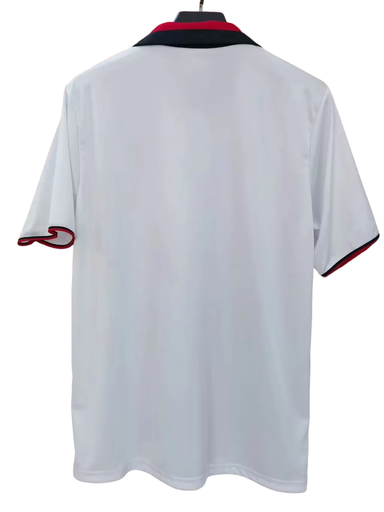 قميص ريترو 88/89 أسي ميلان خارج الديار أبيض اللون أبيض دوري الأبطال
