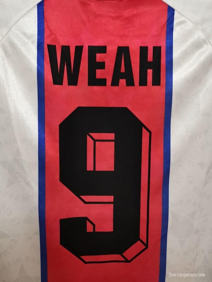 قميص رياضي قديم 94/95 باريس سان جيرمان أبيض خارجي
