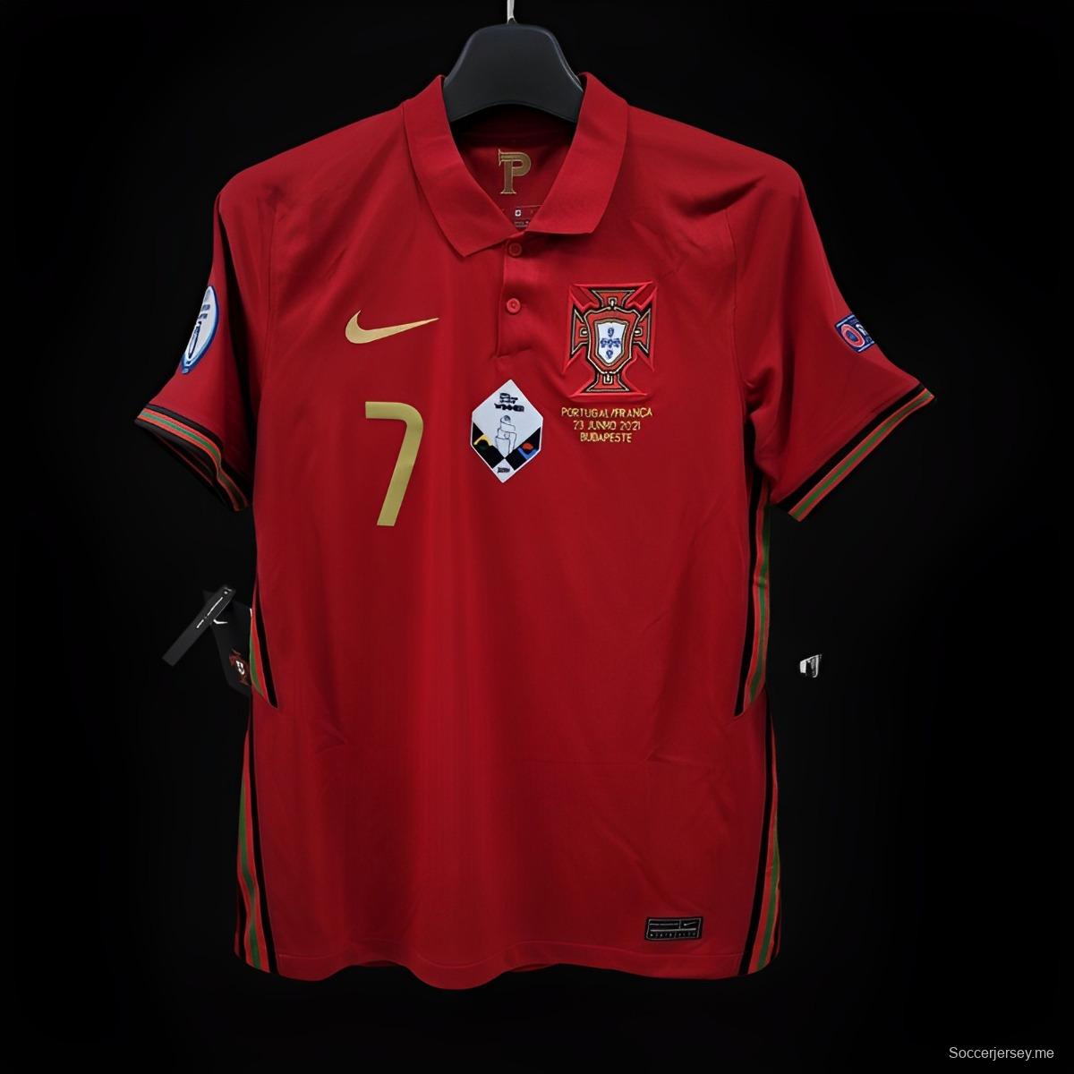 القميص الأساسي للبرتغال 2020 ريترو 2020
