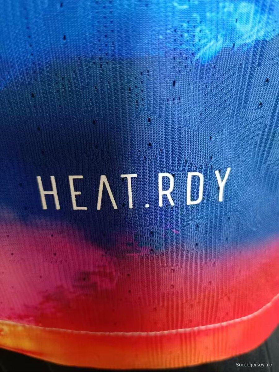 إصدار اللاعب 2024 قميص اليابان الخاص باللون الوردي/الأصفر/الأزرق 2024
