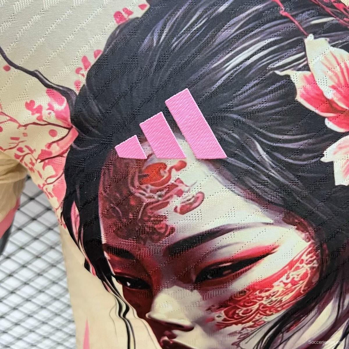 نسخة اللاعب 2024 قميص خيالي من اليابان 2024 قميص غيشا فانتاسي اليابان
