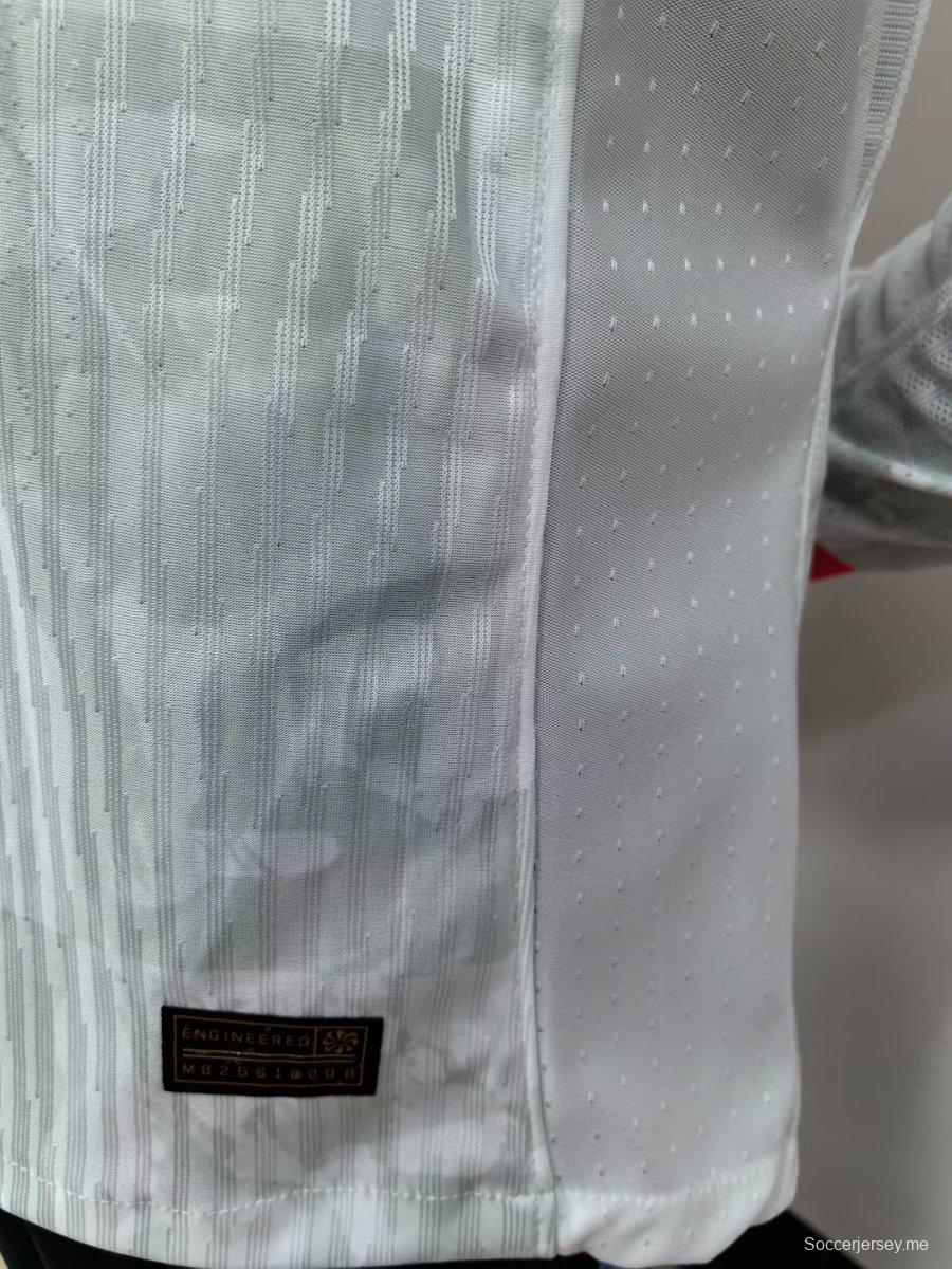 إصدار اللاعب 24/25 ليفربول الثالث بأكمام طويلة الأكمام جيريزي ليفربول الثالث