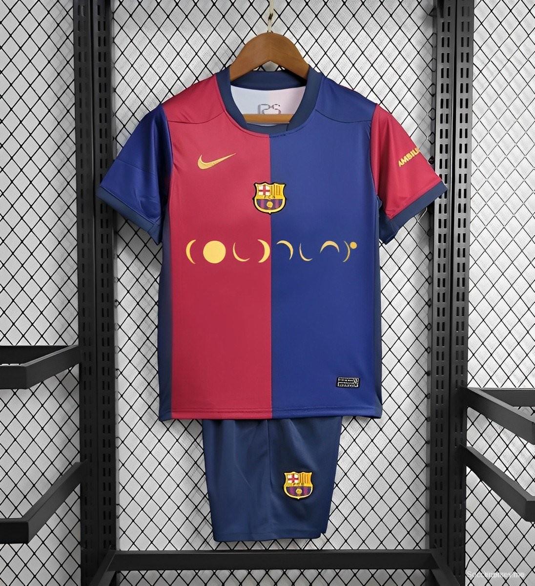 24/25 قميص كولدبلاي برشلونة كيدز برشلونة كولدبلاي هوم سبيشيال