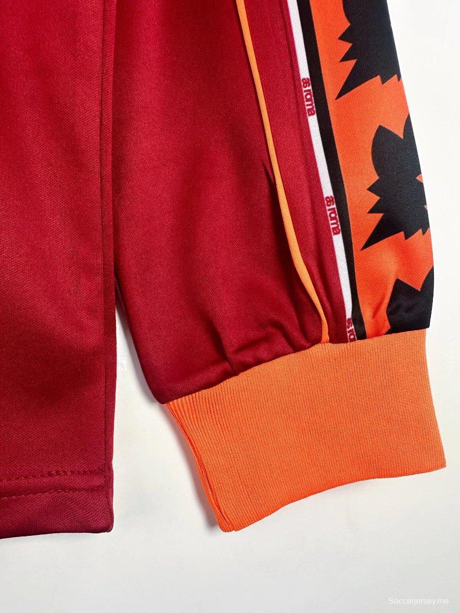 قميص ريترو 98/99 روماني قديم بأكمام طويلة