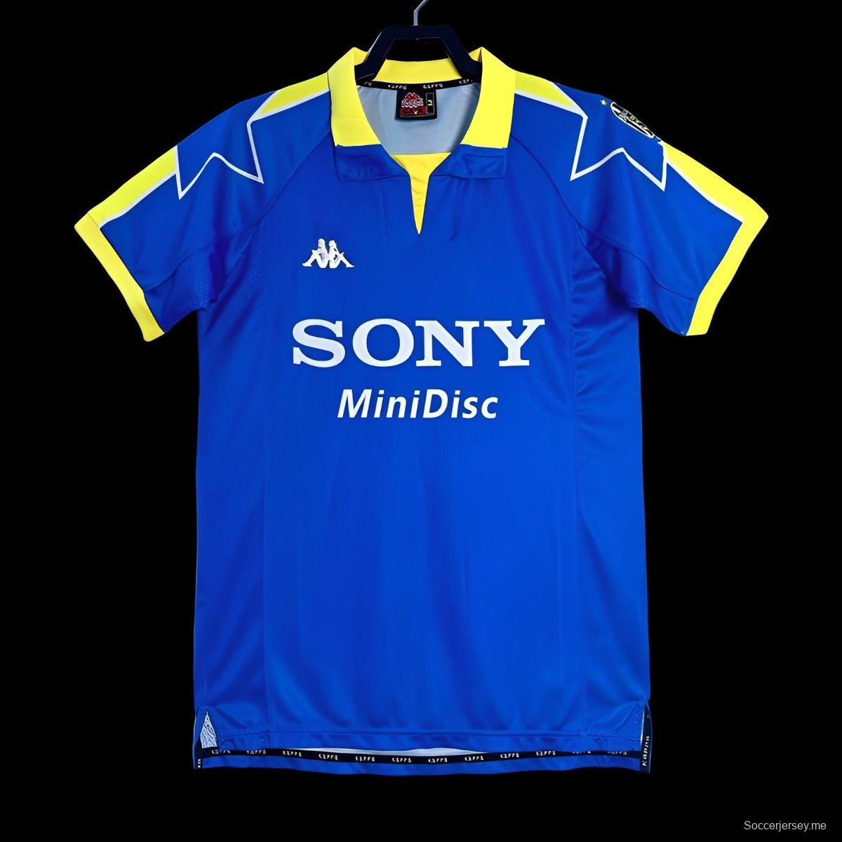 قميص أزرق ريترو 97/99 يوفنتوس Away أزرق عتيق