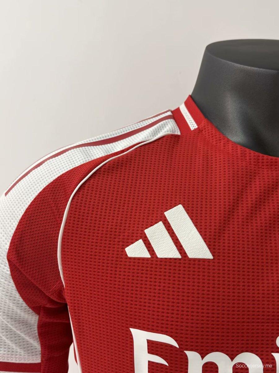 إصدار اللاعب 25/26 قميص أرسنال الرئيسي 25/26