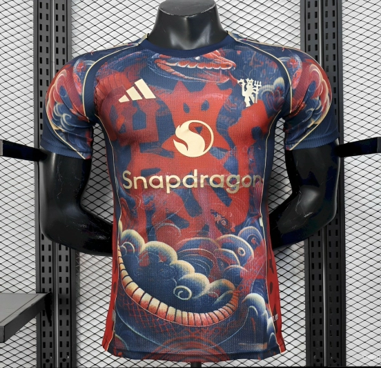 2025/26 نسخة اللاعب 2025/26 قميص مانشستر يونايتد الإصدار الخاص