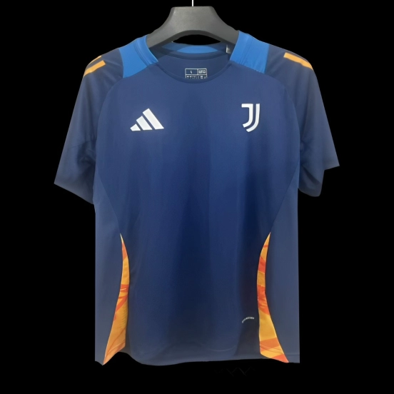 24/25 قميص يوفنتوس أزرق/برتقالي قبل المباراة 24/25
