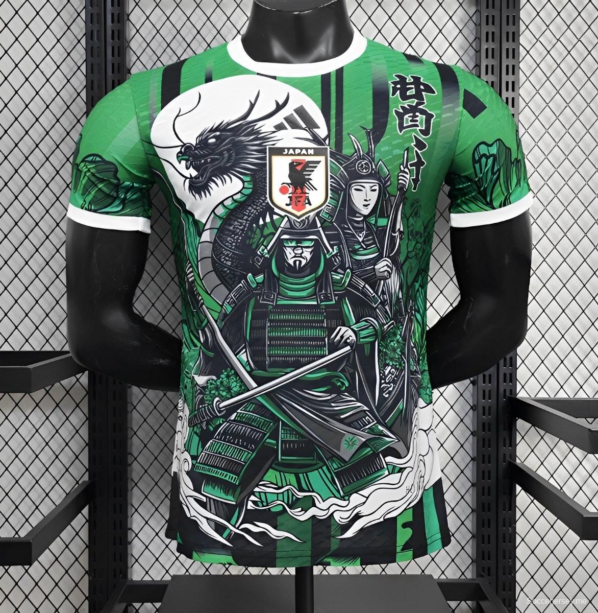 2024 إصدار 2024 قميص ياباني فني مخصص للاعبين إصدار خاص مخصص للاعبين