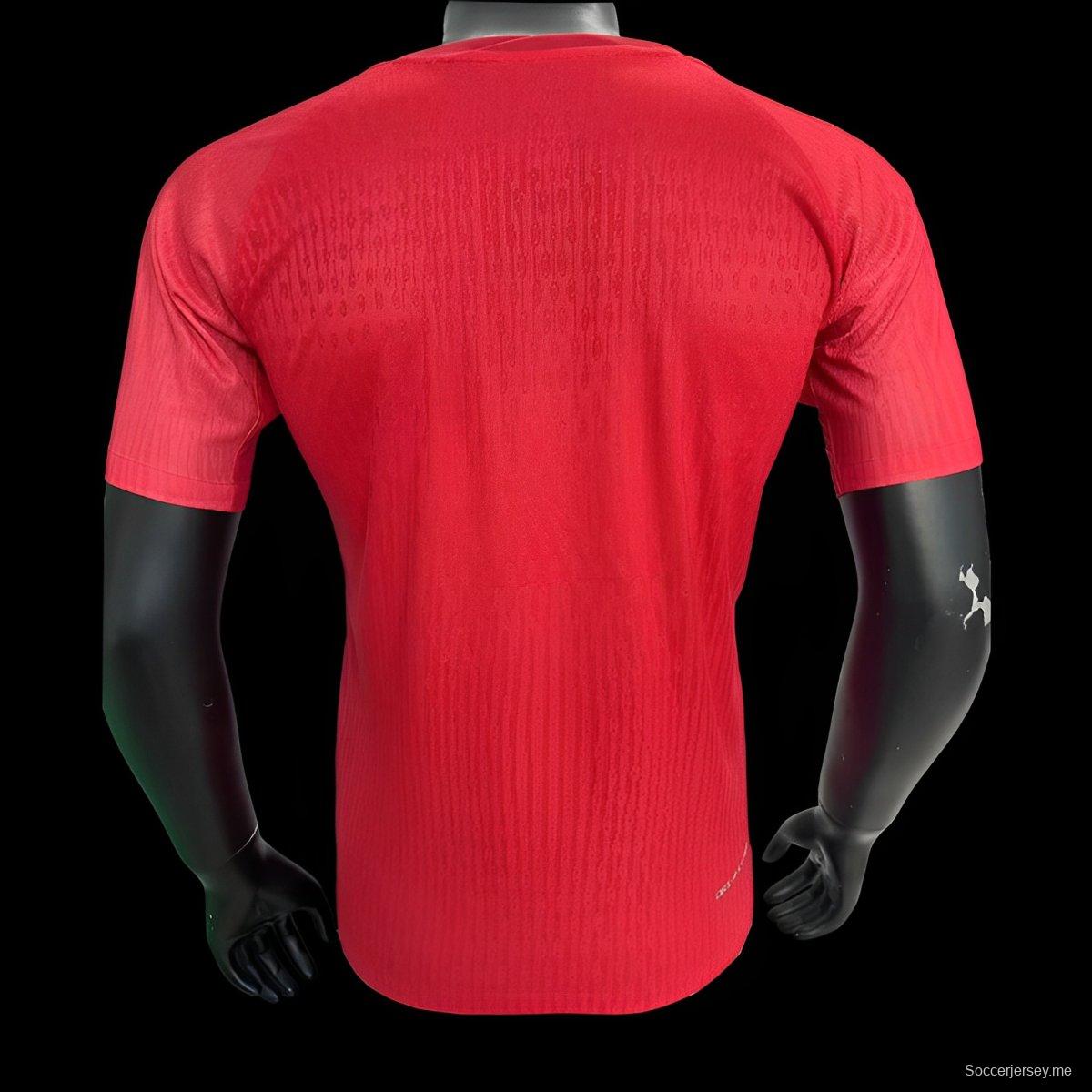 نسخة اللاعب 24/25 القميص الأحمر الرابع لباريس سان جيرمان الرابع