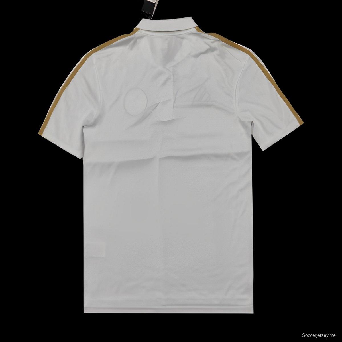 25/26 أديداس تيجريس أديداس أديداس UANL قميص بولو دي إن إيه أبيض