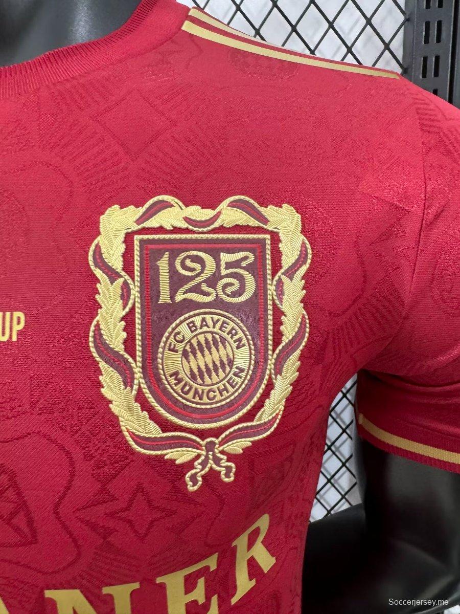 إصدار اللاعب 2024/25 قميص بيكنباور للذكرى 125 لتأسيس بايرن ميونيخ 2024/25