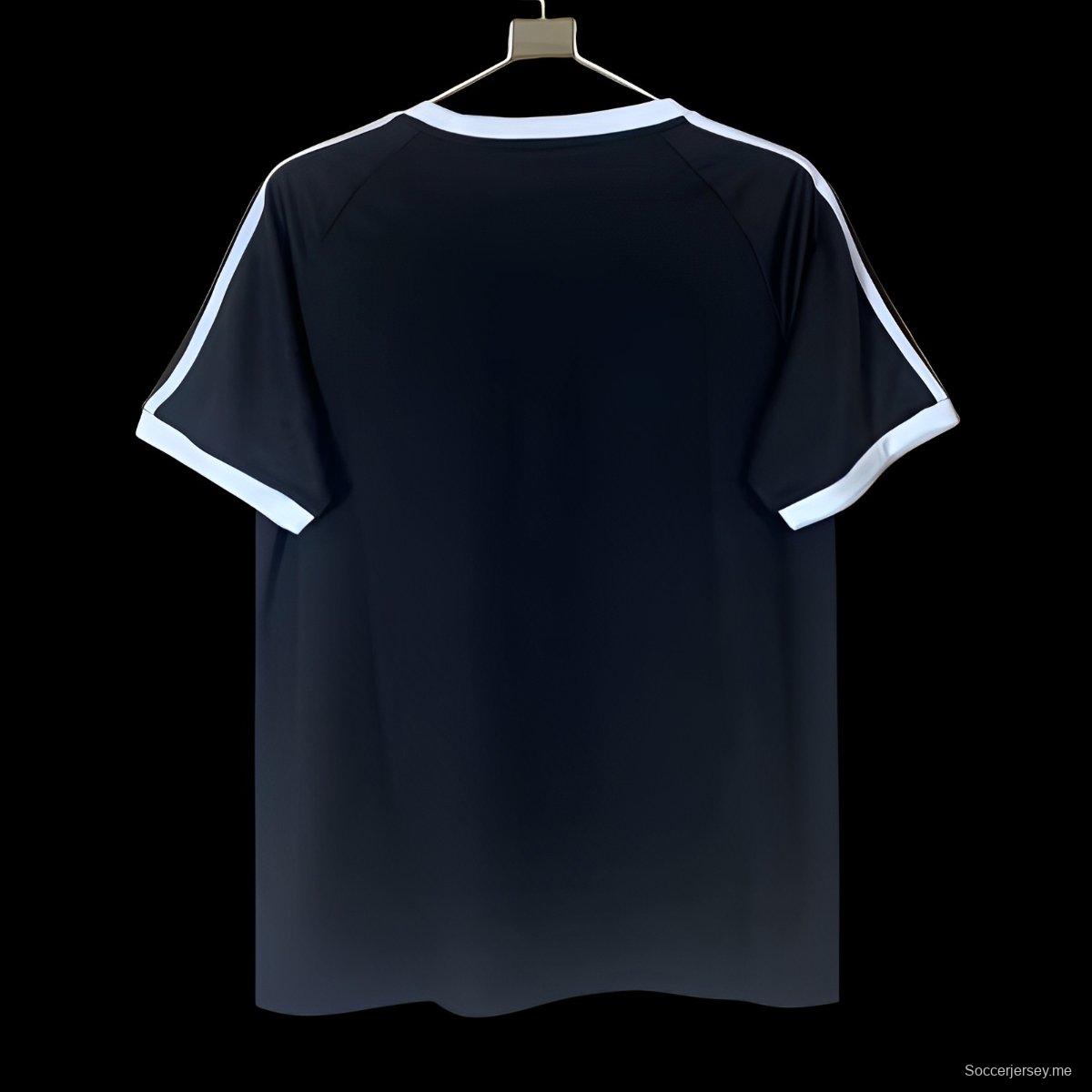 2025 ألمانيا 2025 قميص أديداس أديداس الأصلي الأسود