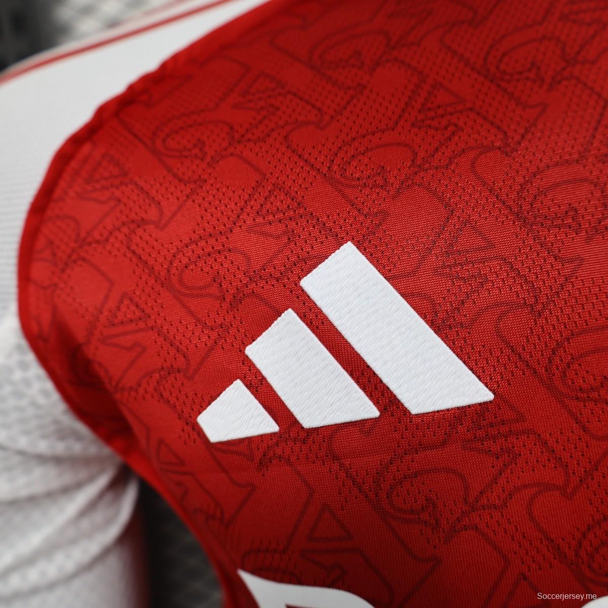 إصدار اللاعب 25/26 قميص بأكمام طويلة الأكمام من أرسنال