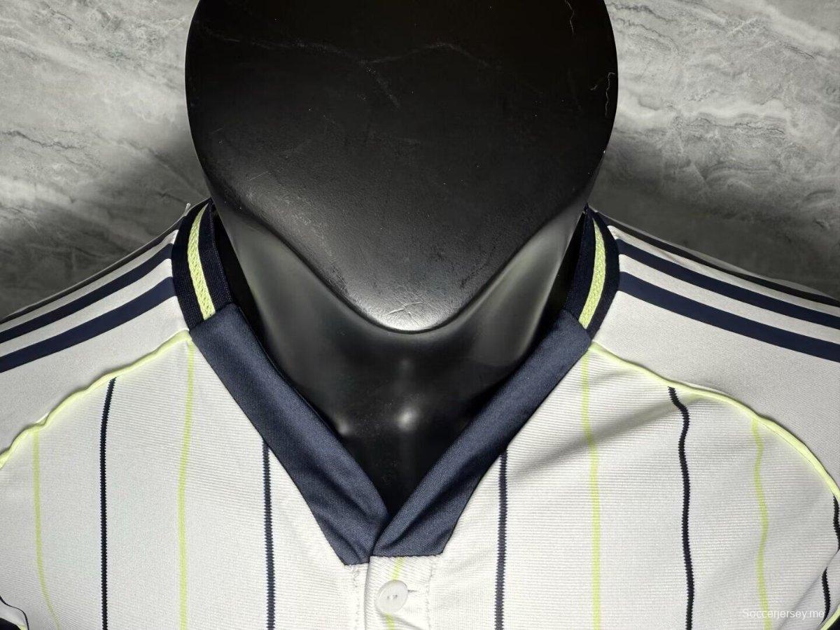 إصدار اللاعب 25/26 قميص البيسبول الأمريكي باك ريال مدريد 25/26