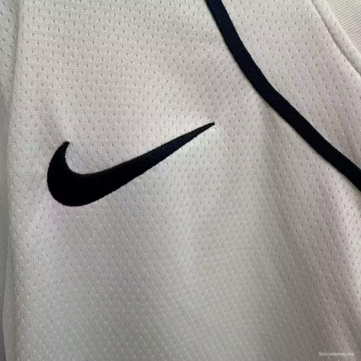 25/26 قميص بيسبول أبيض اللون أبيض اللون أبيض 25/26 باريس سان جيرمان الأمريكي