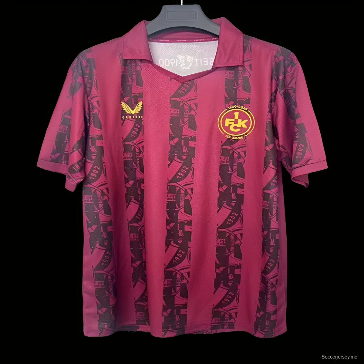 25/26 قميص كايزرسلاوترن بمناسبة مرور 125 عاماً على تأسيسه