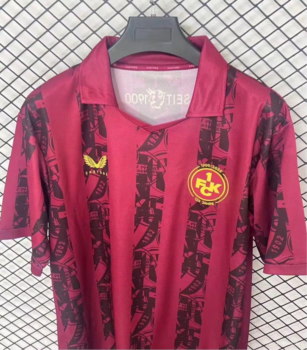 25/26 قميص كايزرسلاوترن بمناسبة مرور 125 عاماً على تأسيسه