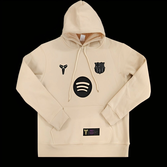 25/26 برشلونة سترة بقلنسوة مبطنة بصوف كوبي مبطنة بصوف 9 ألوان