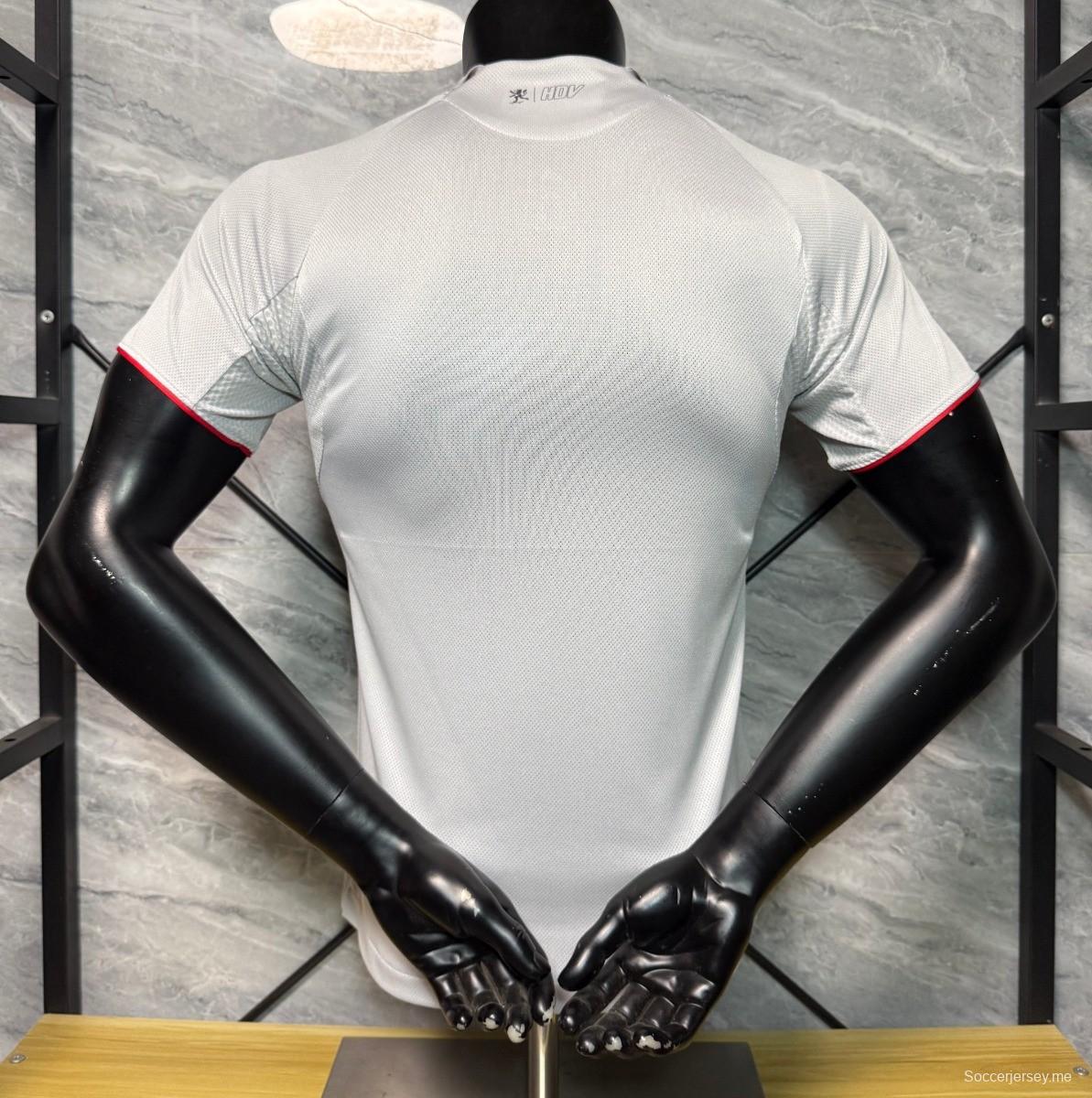 نسخة اللاعب 25/26 قميص أولمبيك ليون/ليون خارج الديار لأولمبيك ليون