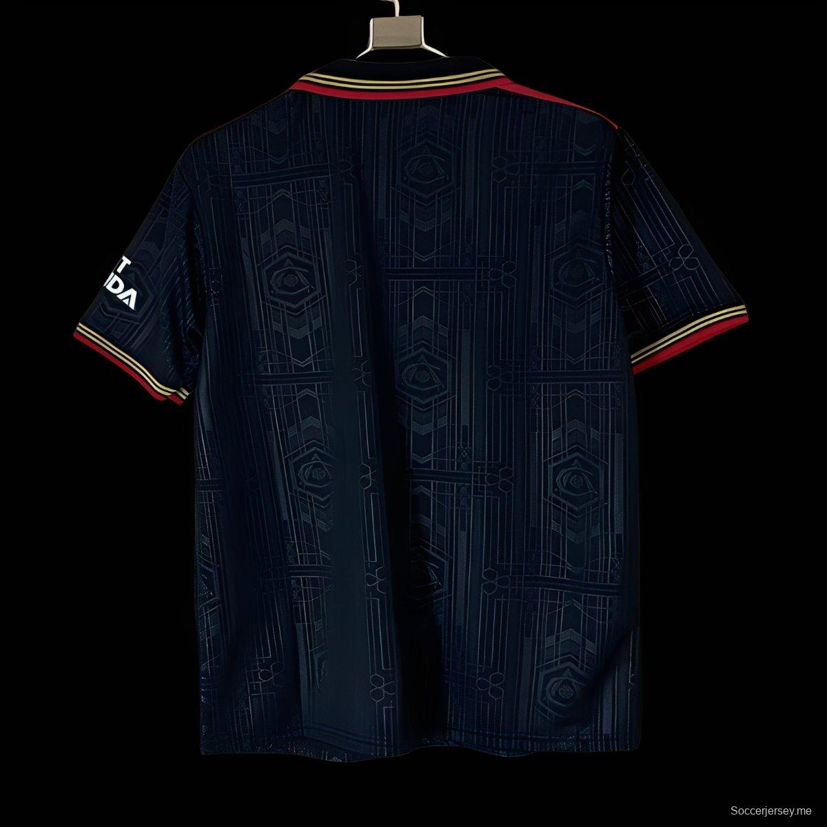 25/26 أرسنال بولو جيرسي بولو أسود 25/26