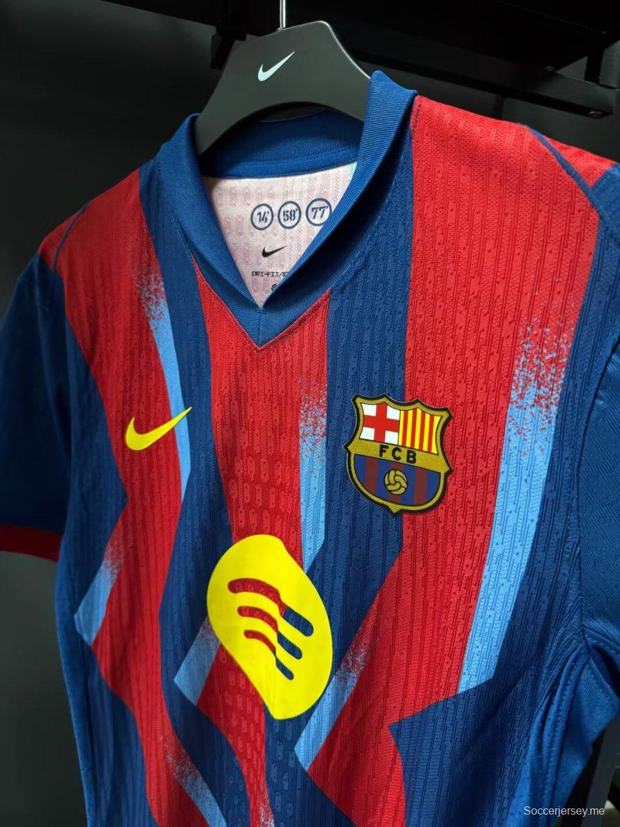 إصدار اللاعب 25/26 قميص برشلونة فورث جيرسي برشلونة 25/26