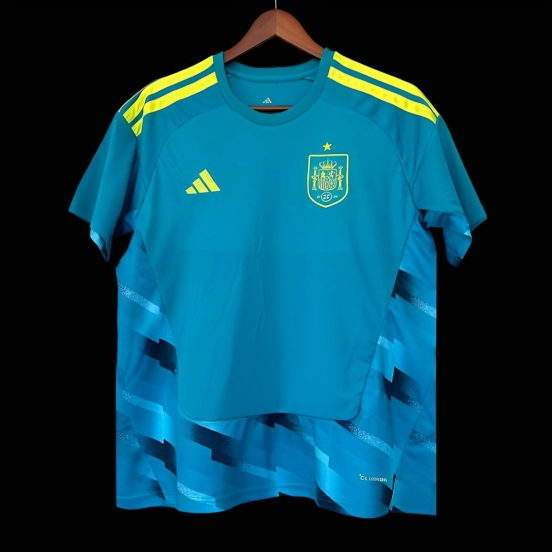 2026 Spain Blue Goalkeeper Jersey