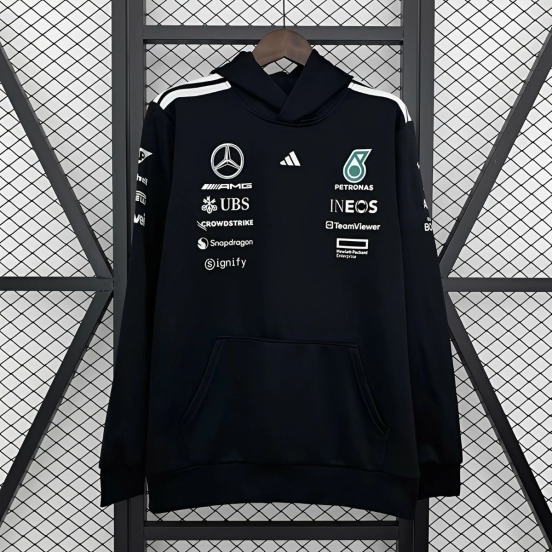 2026 فريق مرسيدس-AMG Petronas F1 مرسيدس-AMG Petronas F1 هودي أسود اللون