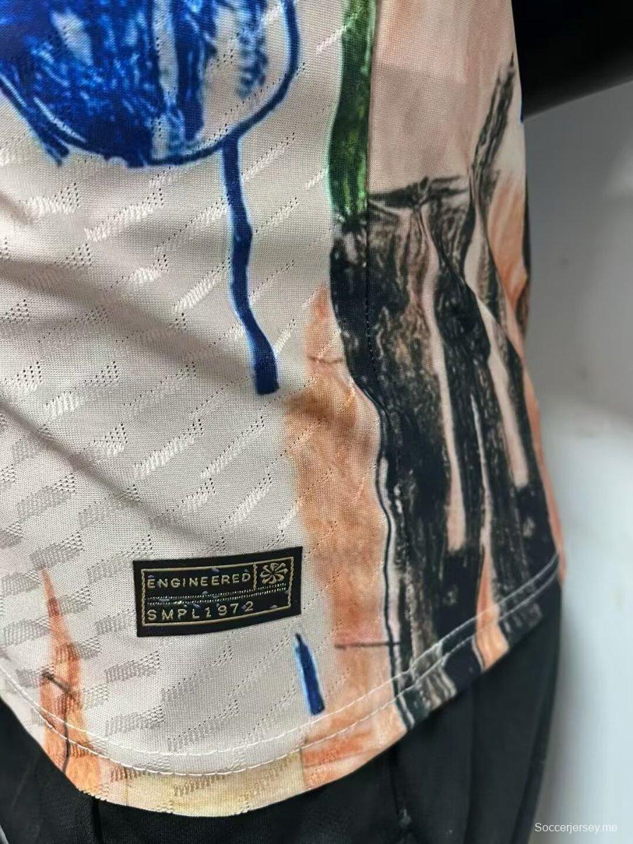 لاعب إصدار 2026 البرازيل الأزرق مع قميص مارتا وميا هام