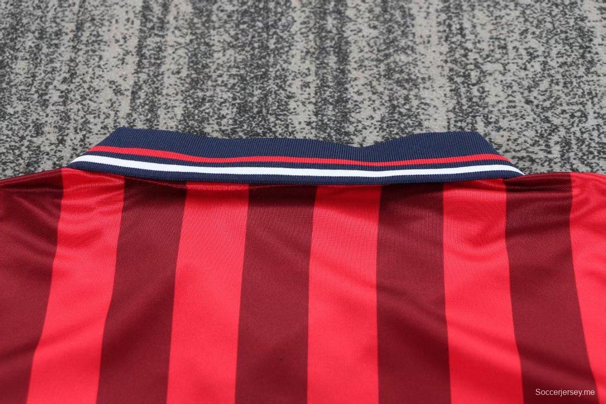 قميص رجعي للأطفال 1998 إنجلترا خارج أرضها