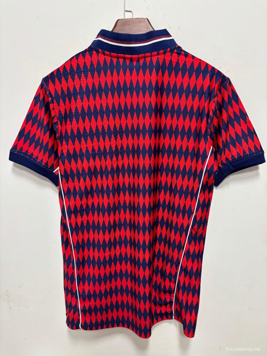 2026 بايرن ميونيخ أديداس تراس أيكونز قميص أحمر/كحلي