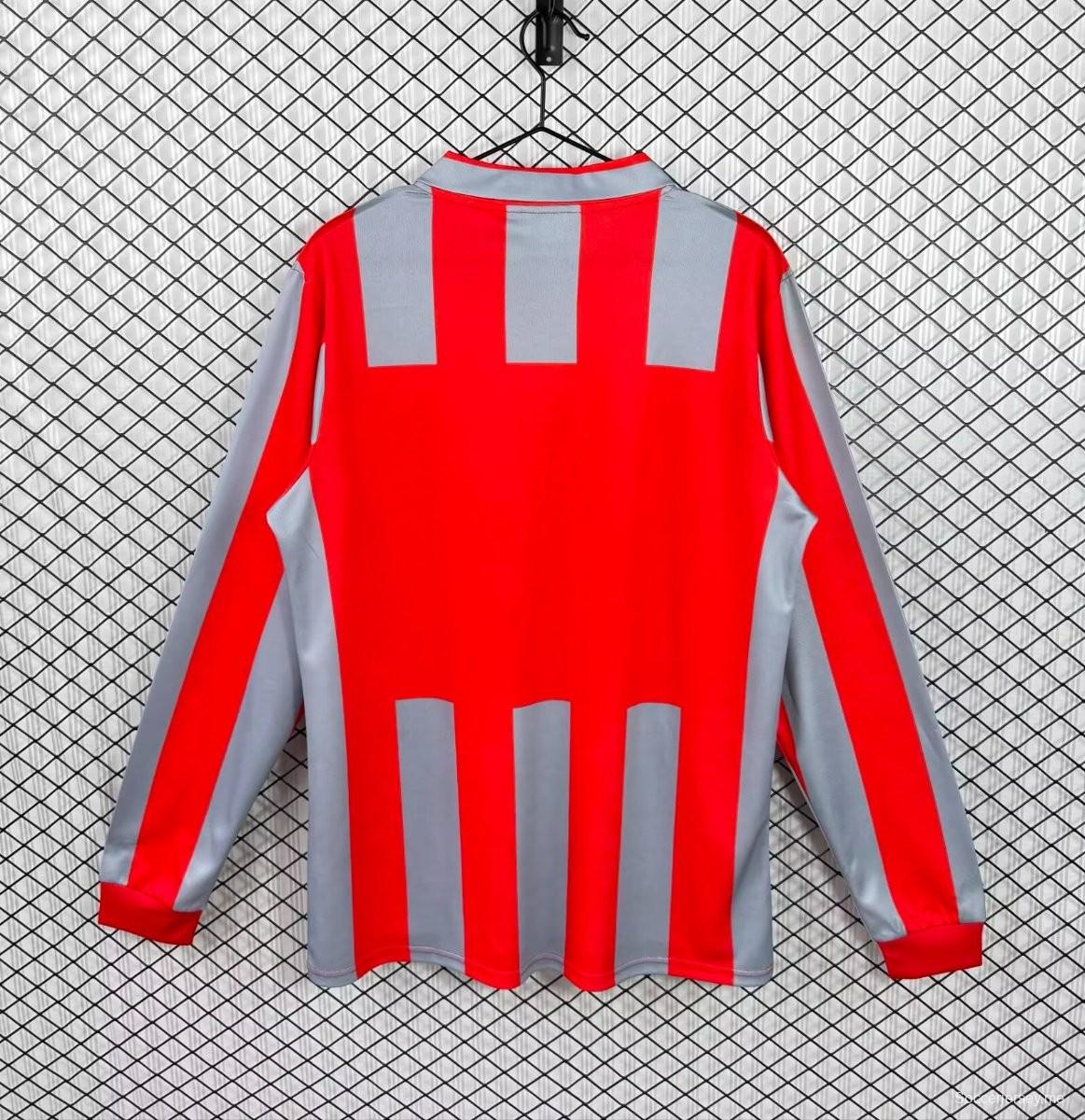 قميص كريمونسي الأمريكي الرجالي ذو الأكمام الطويلة من موسم 1995/96