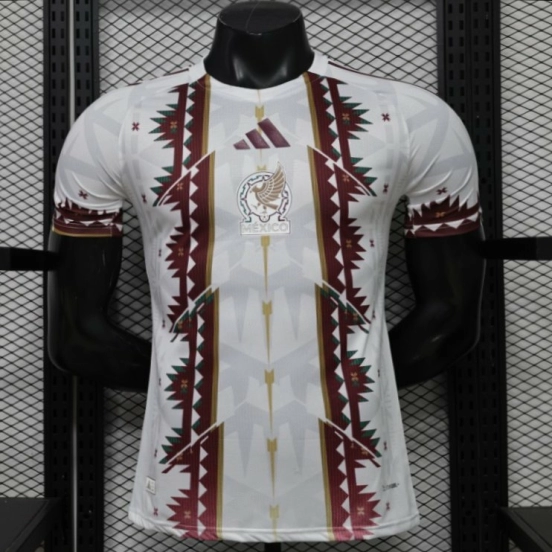 قميص اللاعب خارج الملعب، الإصدار الخاص 2026، المكسيك الأبيض