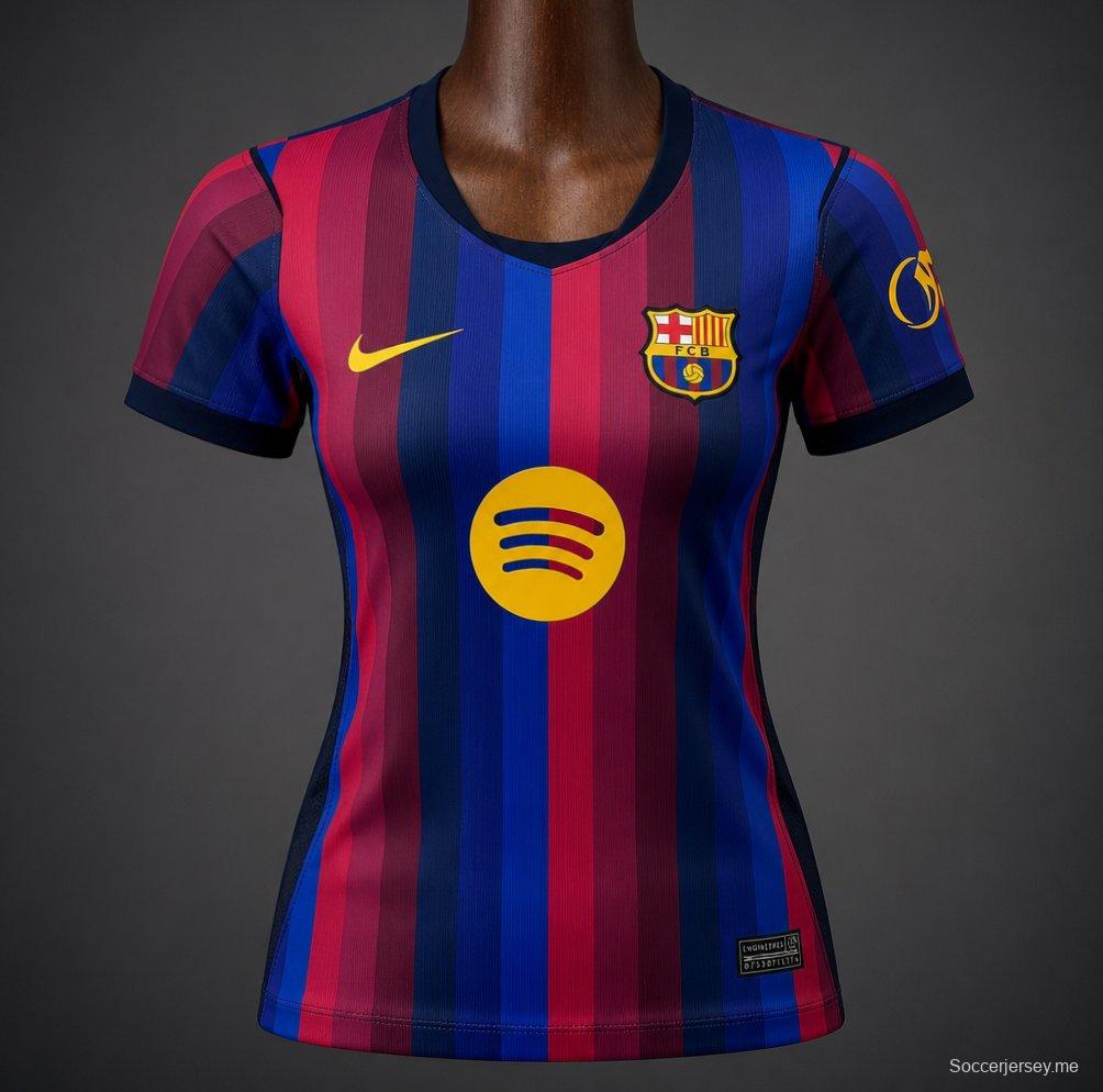 قميص برشلونة للسيدات للمباريات على أرضه 26/27